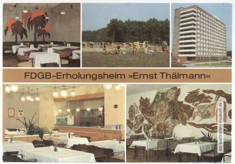 FDGB-Erholungsheim "Ernst Thälmann" - 1988