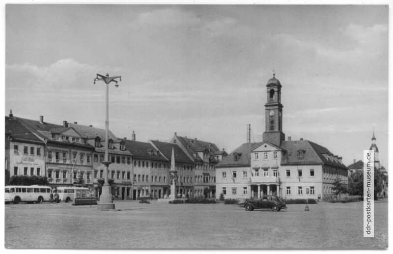 Platz der Befreiung mit Rathaus - 1963