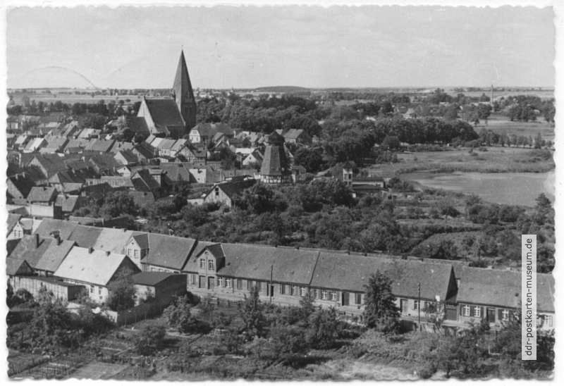 Blick zur Marienkirche - 1962