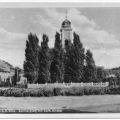 Schillerplatz und Katholische Kirche - 1956