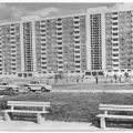 Neubaublock mit Spielplatz - 1968