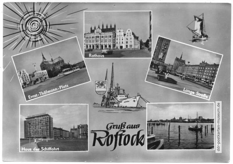 Gruß aus Rostock - 1965