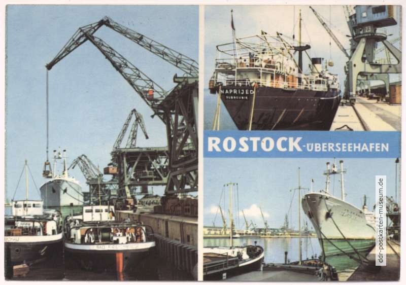 Überseehafen Rostock - 1965