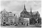 Ernst-Thälmann-Platz mit Marienkirche - 1963