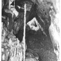 8000jährige Säule in der Baumannshöhle - 1960