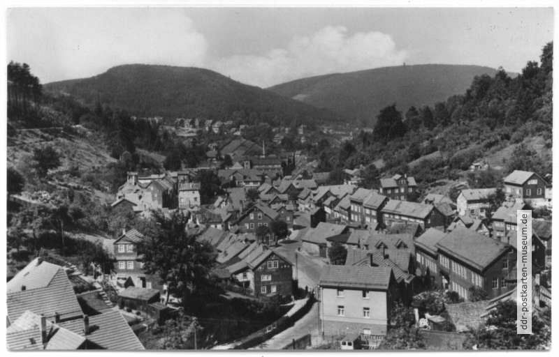 Blick vom Mühlrainstein - 1966