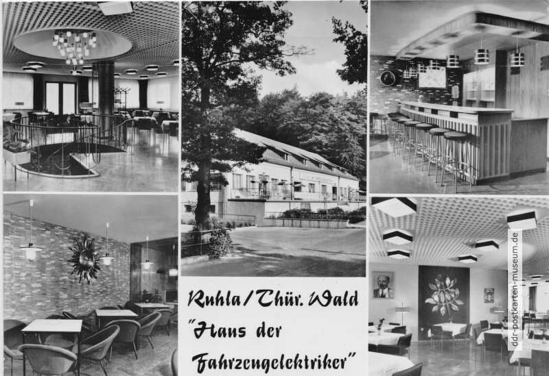 Ferienheim des Kombinates VEB Fahrzeugelektronik Ruhla - 1979