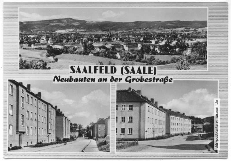 Neubauten an der Grobestraße - 1964