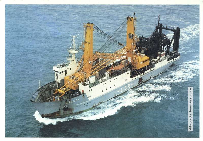 Motorschiff "Brocken" (Transportschiff) - 1980