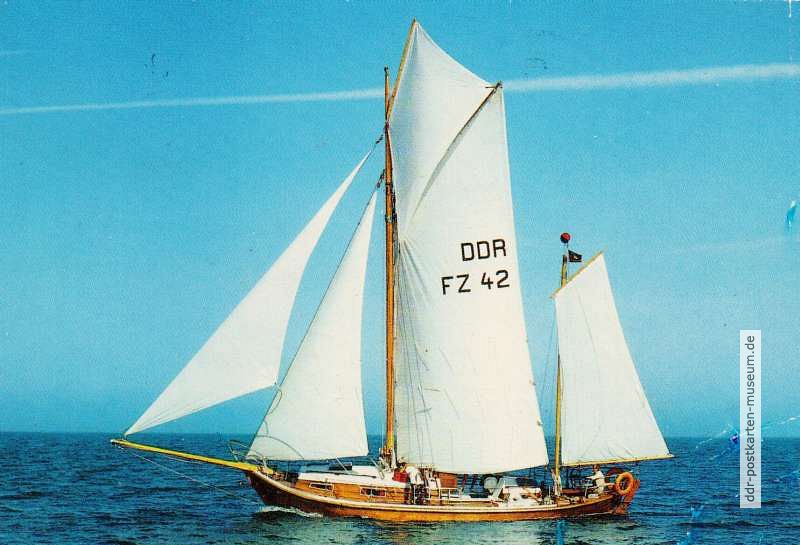 Segeltörn auf der Ostsee - 1987