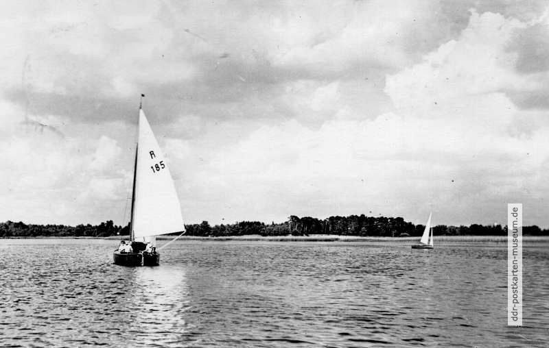 Auf dem Langen See bei Berlin-Schmöckwitz - 1962