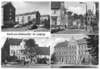 Neubauten Käthe-Kollwitz-Straße, Leipziger Straße, Kulturhaus "Sonne", Lessing-Oberschule - 1981