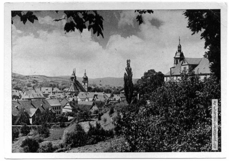 Blick auf Schmalkalden - 1955