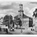 Ernst-Thälmann-Platz mit Rathaus - 1955