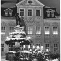 Bergmannsbrunnen zur Weihnachtszeit - 1983