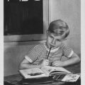 Postkarte zum ersten Schulgang von 1960 - Verlag Gebrüder Garloff
