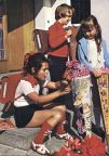 Postkarte zum Schulanfang von 1975 - Bild und Heimat