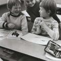 Postkarte zum ersten Schulgang von 1980 - Planet-Verlag 