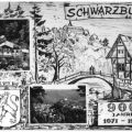 Sonderkarte "900 Jahre Schwarzburg" - 1971