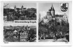 Blick zur Georgskirche und Schloß - 1958