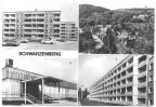 Neubauten im Wohngebiet "Wilhelm Pieck", Teilansicht, Gaststätte "Roter Löwe" - 1980