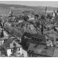 Blick über die Stadt zum Schloß - 1968