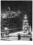 Weihnachten in Schwarzenberg, Blick zum Schloß - 1973