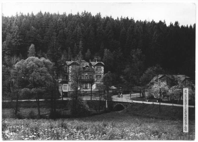 HO-Gaststätte "St. Katharina" bei Schwarzenberg - 1967