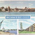 Stadtansicht, Hafen, Neubauten an der Schloßfreiheit - 1964