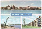 Stadtansicht, Hafen, Neubauten an der Schloßfreiheit - 1964