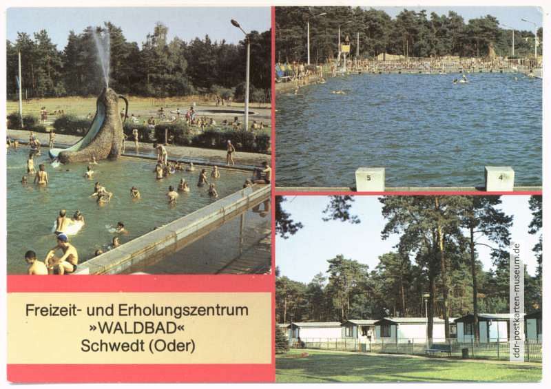 Freizeit- und Erholungszentrum "Waldbad" - 1988