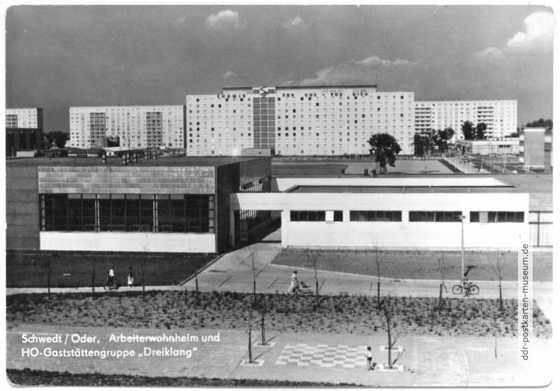 EVW-Arbeiterwohnheim und Gaststättengruppe "Dreiklang" - 1971