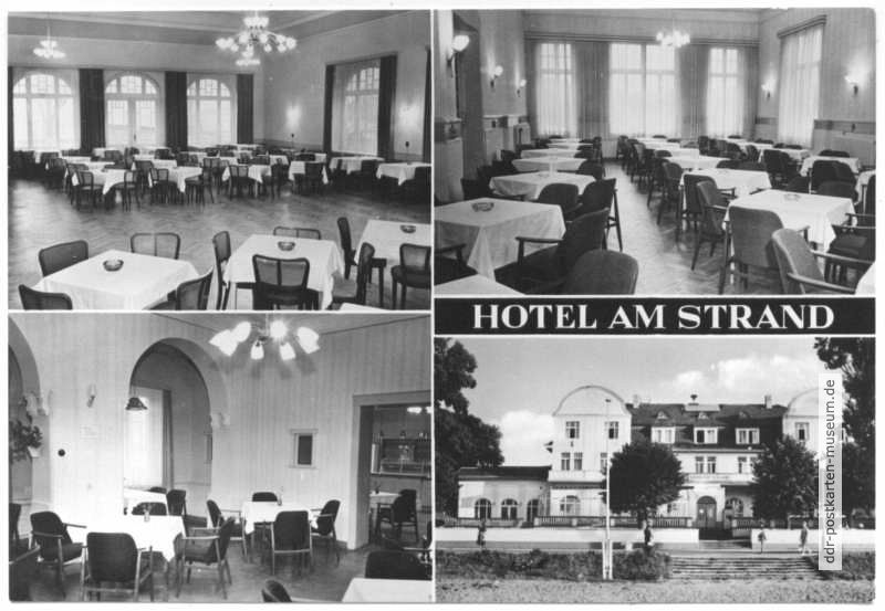 Schwerin-Zippendorf, "Hotel am Strand" - 1968