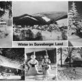 Winter im Sonneberger Land - 1985