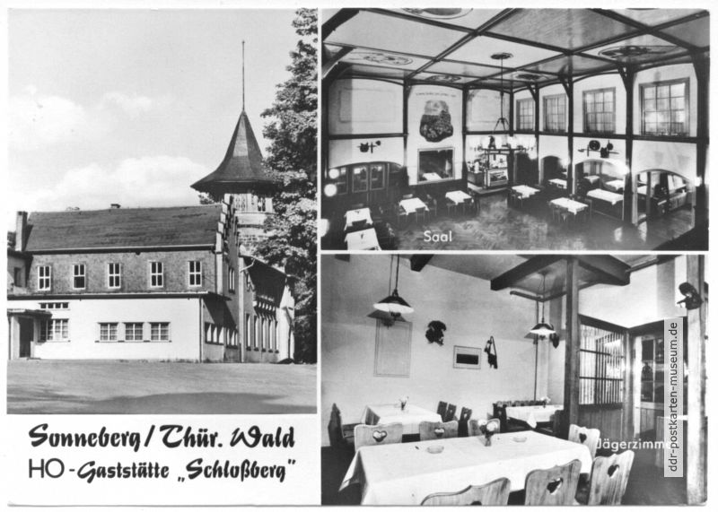 HO-Gaststätte "Schloßberg" - 1978