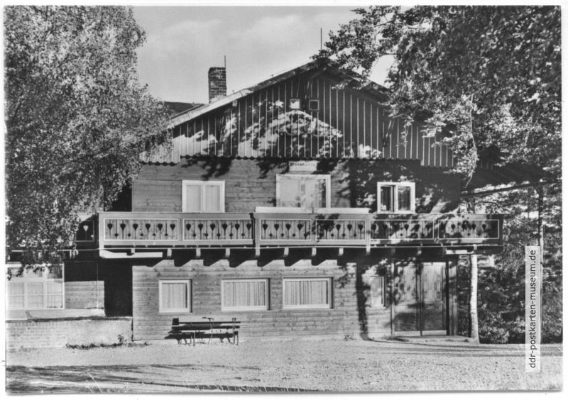 Blockhütte bei Sonneberg - 1975