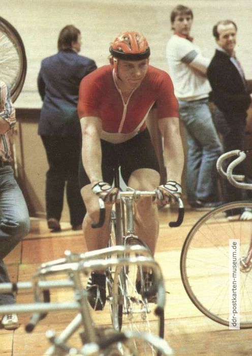 Jens Glücklich (SC Cottbus), 1985 Weltmeister im 1000-m-Zeitfahren - 1987