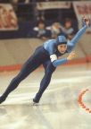 Christa Luding (Rothenburger), Eisschnelläuferin vom SC Einheit Dresden und 1984/1988 zweifache Olympiasiegerin - 1988