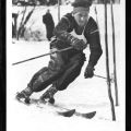 Karl Süss, mehrfacher DDR-Meister im Alpinen Skilauf - 1956