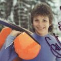 Steffie Walter, 1983-1988 zweimalige Rodel-Olympiasiegerin und Weltmeisterin - 1988