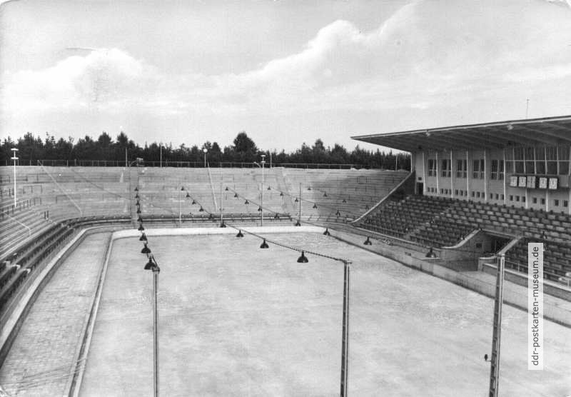 Eisstadion "Wilhelm-Pieck" in Weißwasser - 1961