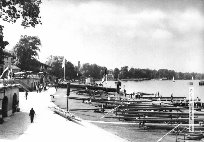 Bootsgelände an der Regattastecke Berlin-Grünau - 1970