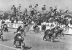 Sachsenring, Start des Weltmeisterschaftslaufs für Motorräder - 1966