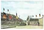 Leipziger Schwimmstadion an der Stalinallee - 1954
