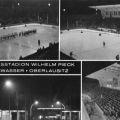Eishockey-Länderspiel DDR-Kanada im Kunsteisstadion in Weißwasser - 1959