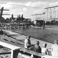 Schwimmtraining im Schwimmstadion von Rostock - 1971