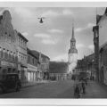 Lange Straße mit Blick zum Rathaus - 1955