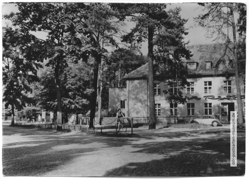Stahnsdorf, HO-Gaststätte "Parkrestaurant" - 1964