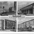 Stalinstadt Mehrbildkarte I - 1957