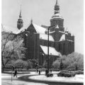 Kirche St. Marien im Winter - 1974